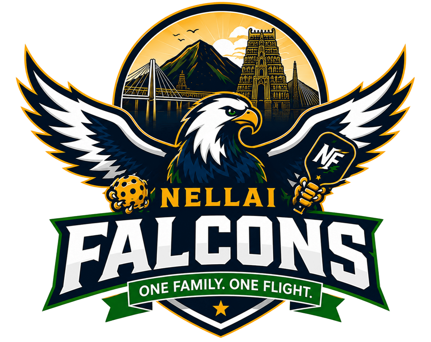 Nellai Falcons crest
